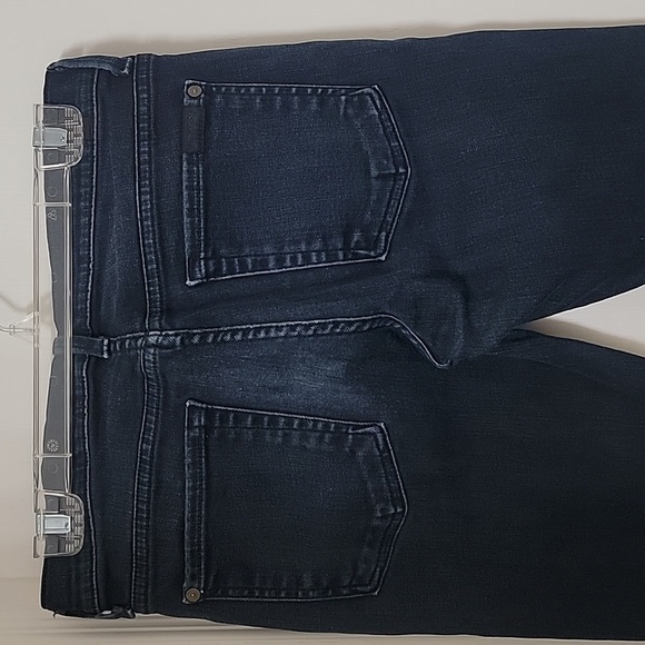 7 For All Mankind, The Skinny Dark Wash Blue Jeans.  Size 28, GUC - Picture 12 of 13